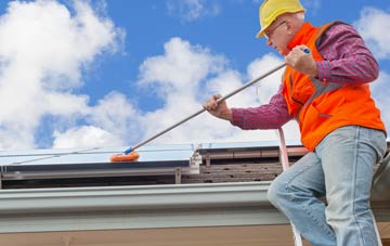 Lochcarron soft wash roof cleaning